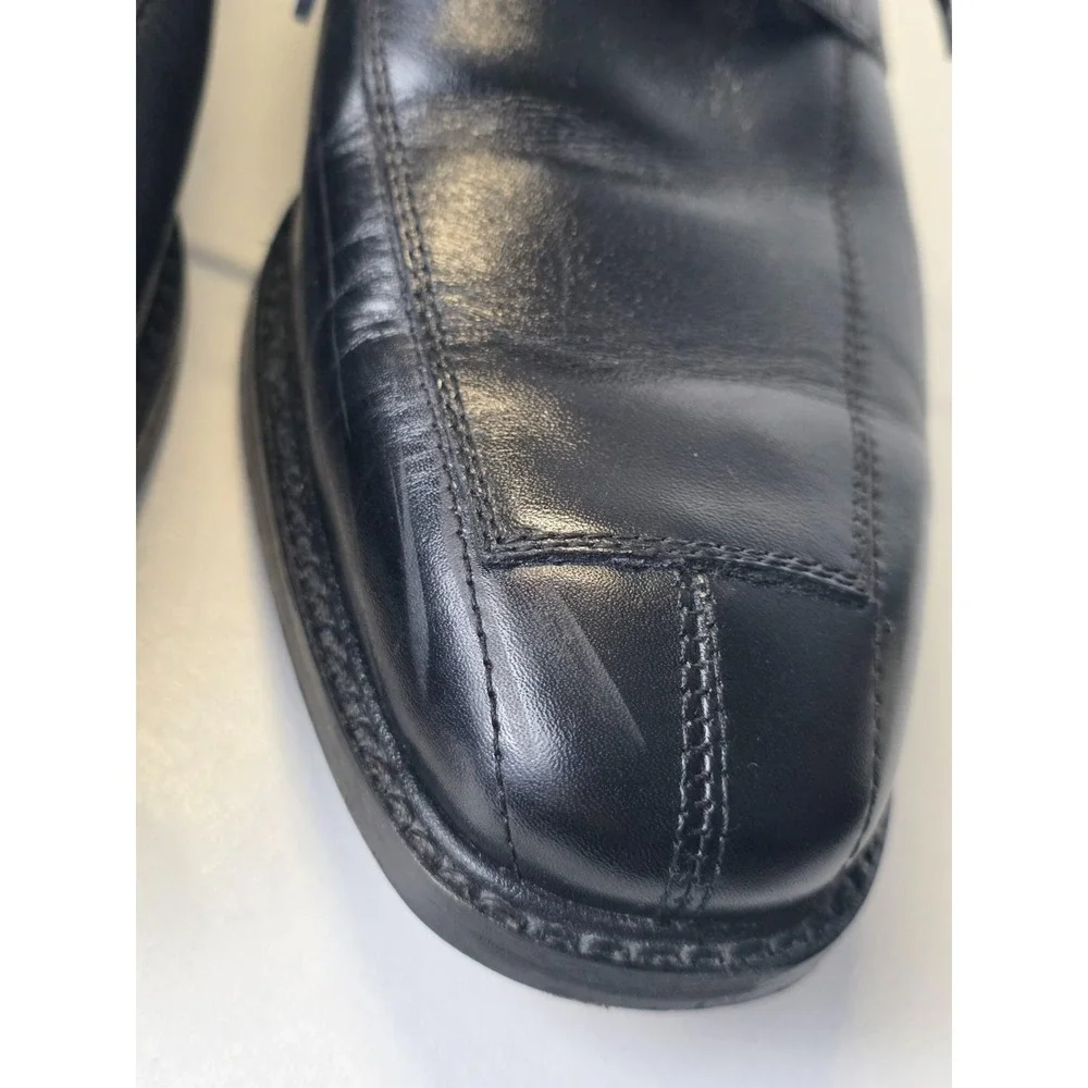 Florsheim Men's Dress Shoes Size‎ 11 D Black Leather Oxford Lace Up Classic